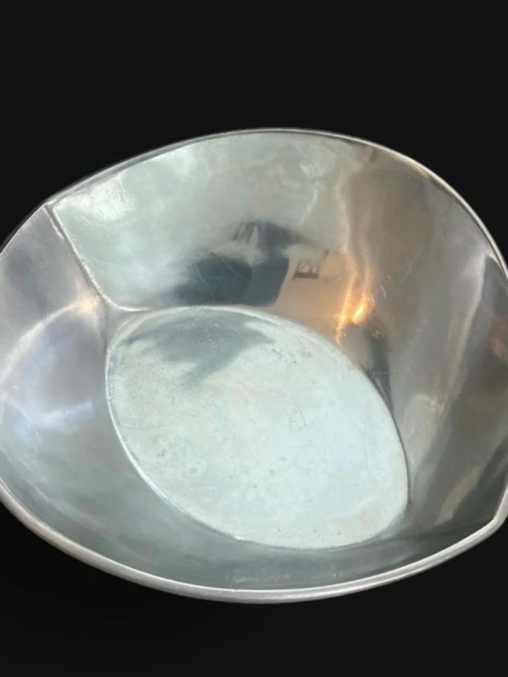 Wilton Armetale Polished Silver Chip/Dip Serving - Set of 2